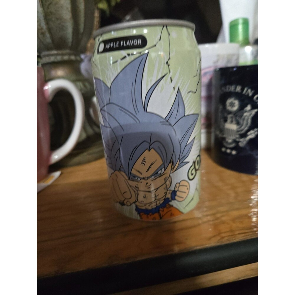 Dragon Ball Z Ultra Instinct Goku Ocean Bomb sealed collector drink